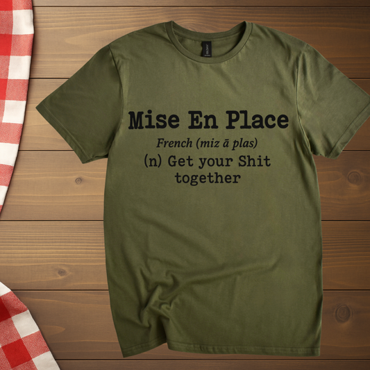 Pastry Chef Mise En Place T-Shirt