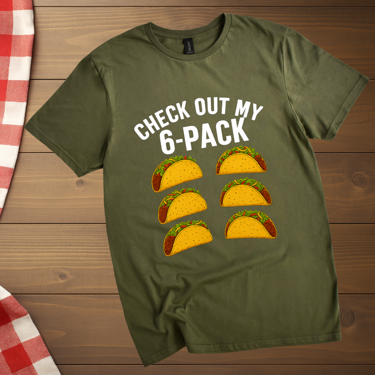 Tacos 6-Pack T-Shirt