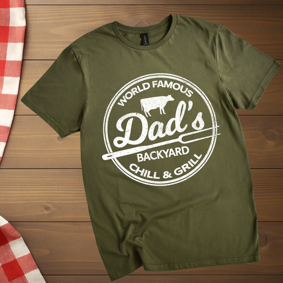Dad's Backyard Chill & Grill T-Shirt