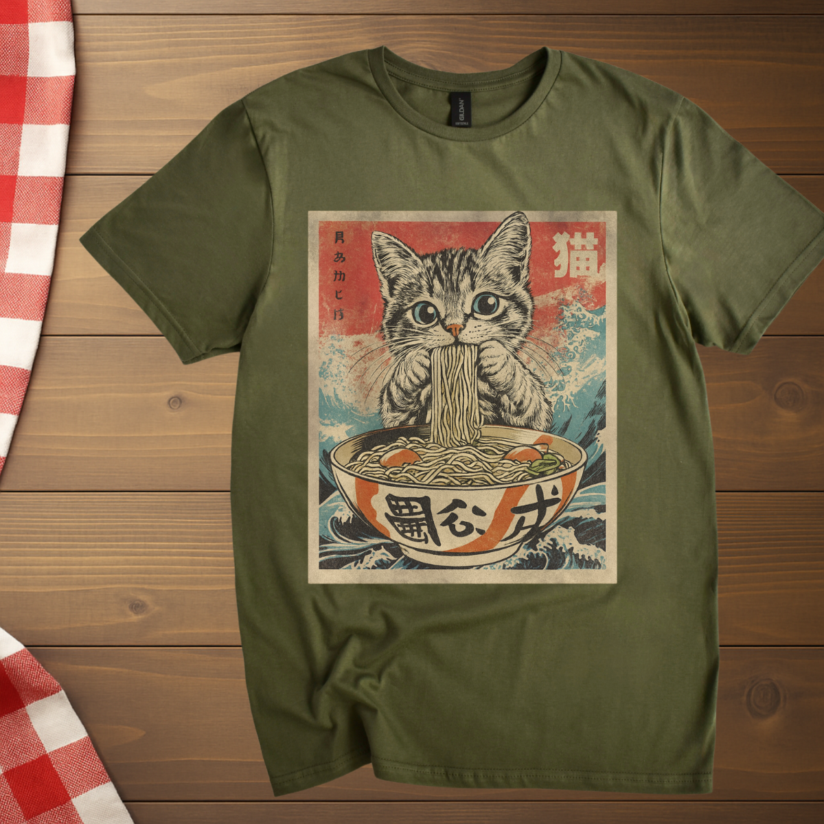 Kitten Ramen T-Shirt