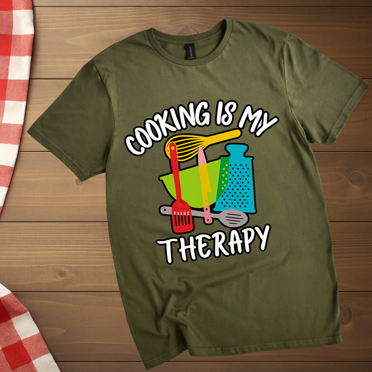 Cooking is my Therapy T-Shirt