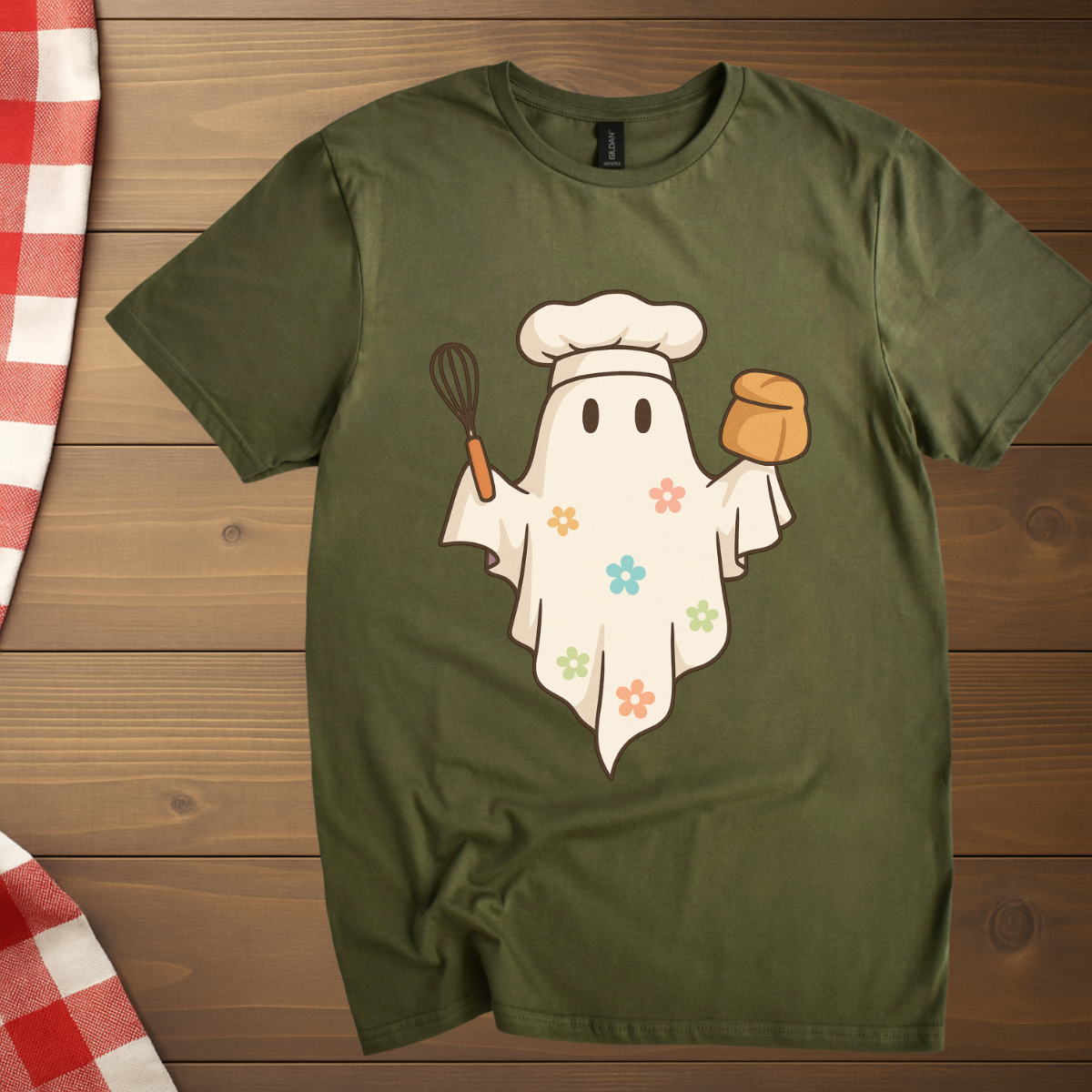 Baking Ghost Festive T-Shirt