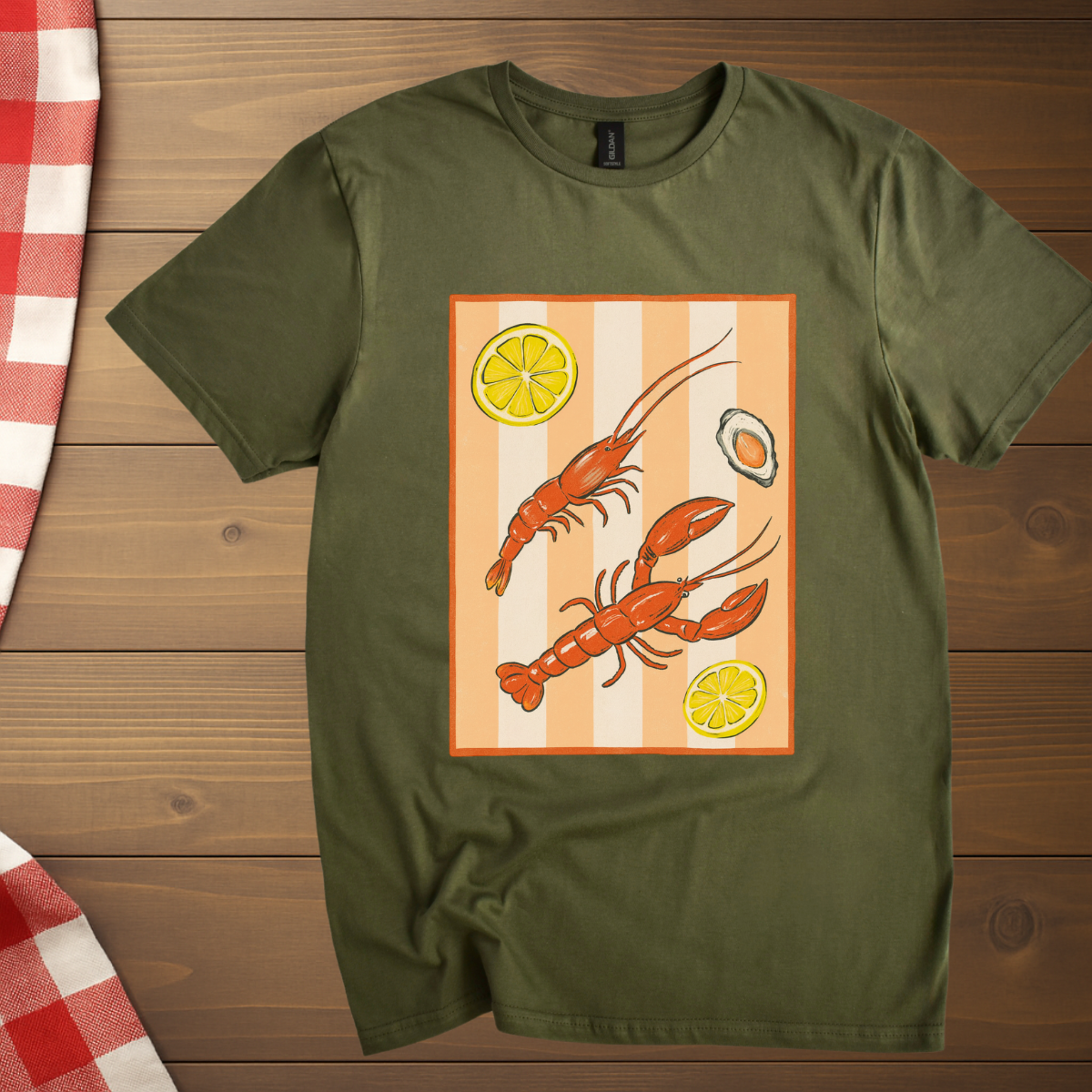 Lobster, Oyster Holiday T-Shirt