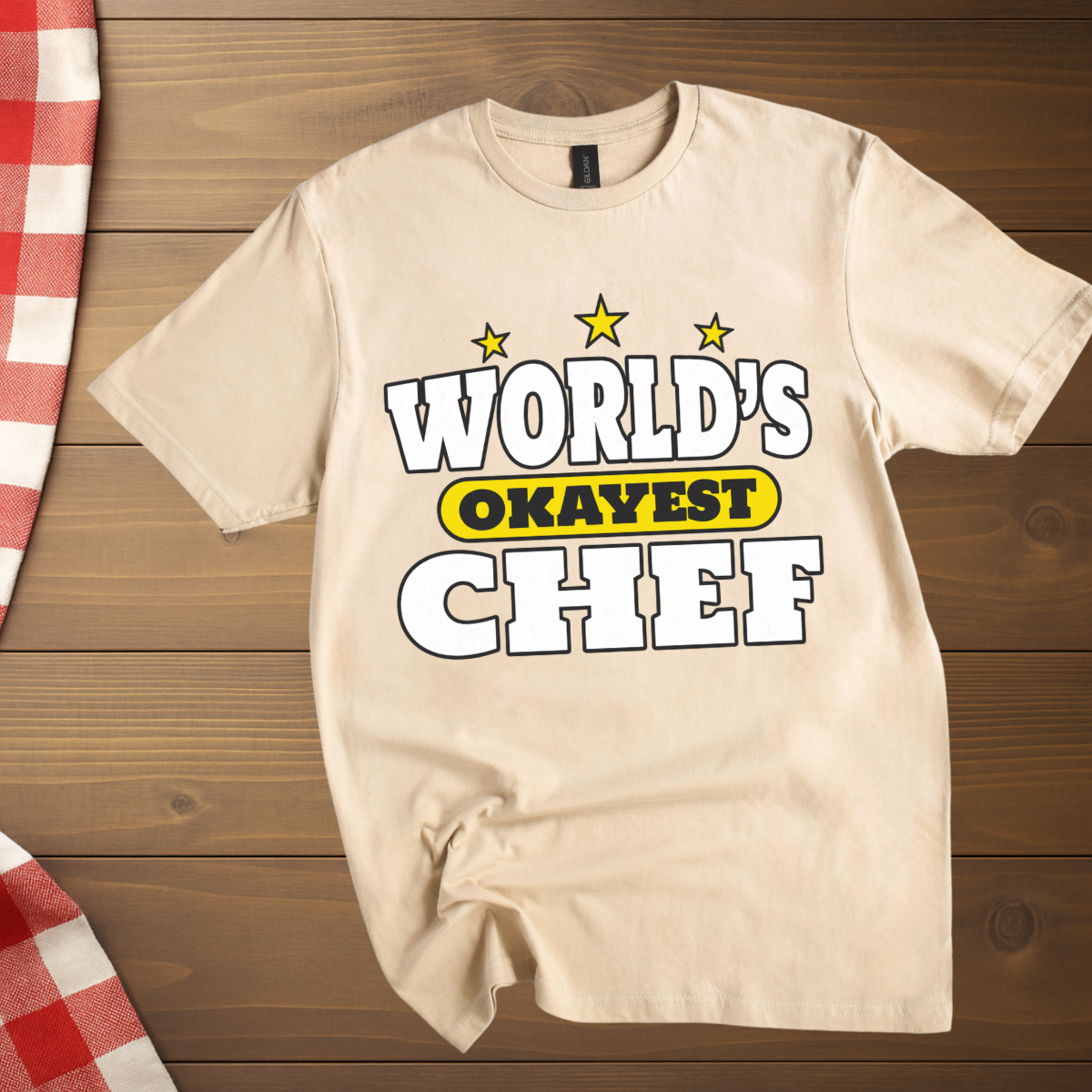 World's Okayest Chef T-Shirt