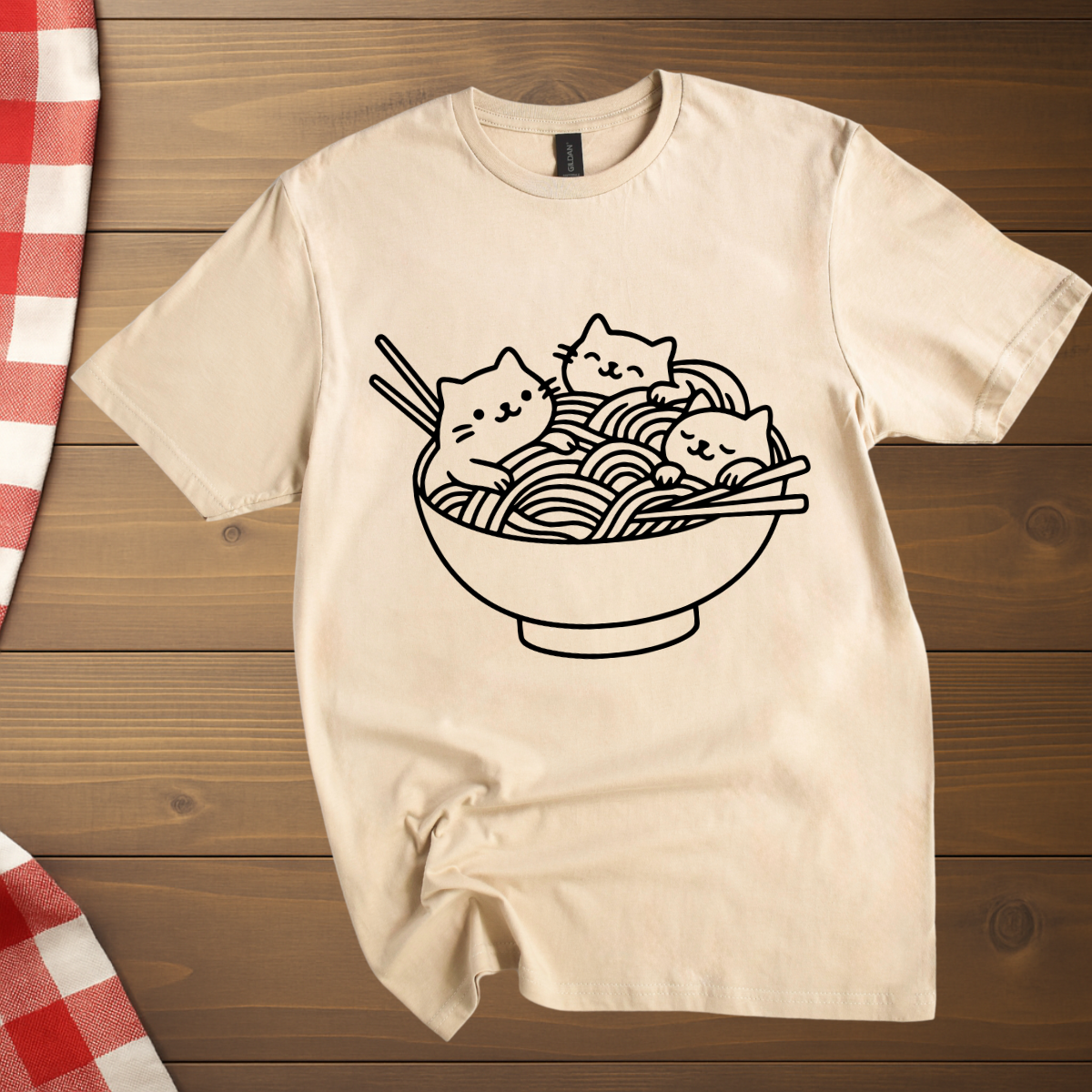 Cats & Noodles T-Shirt