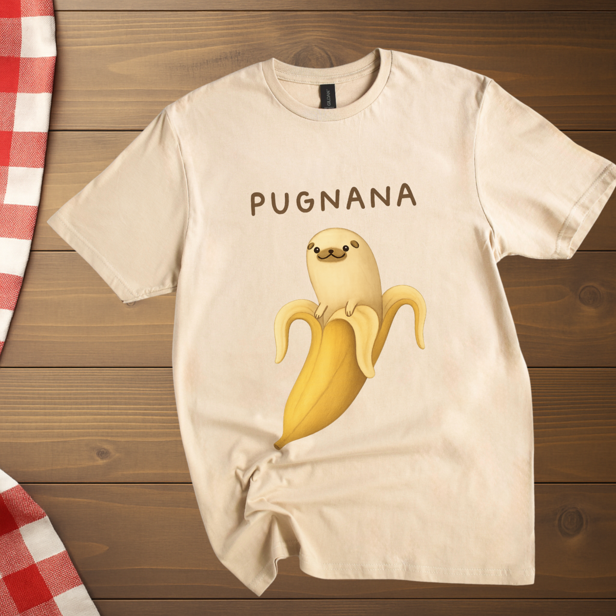 Pug Banana T-Shirt