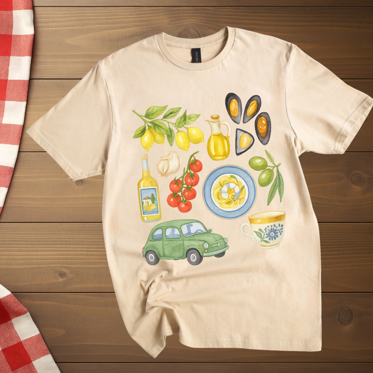 Mediterranean Holiday T-Shirt