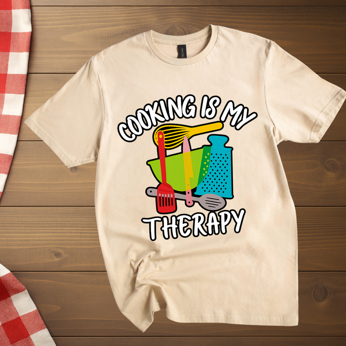 Cooking is my Therapy T-Shirt