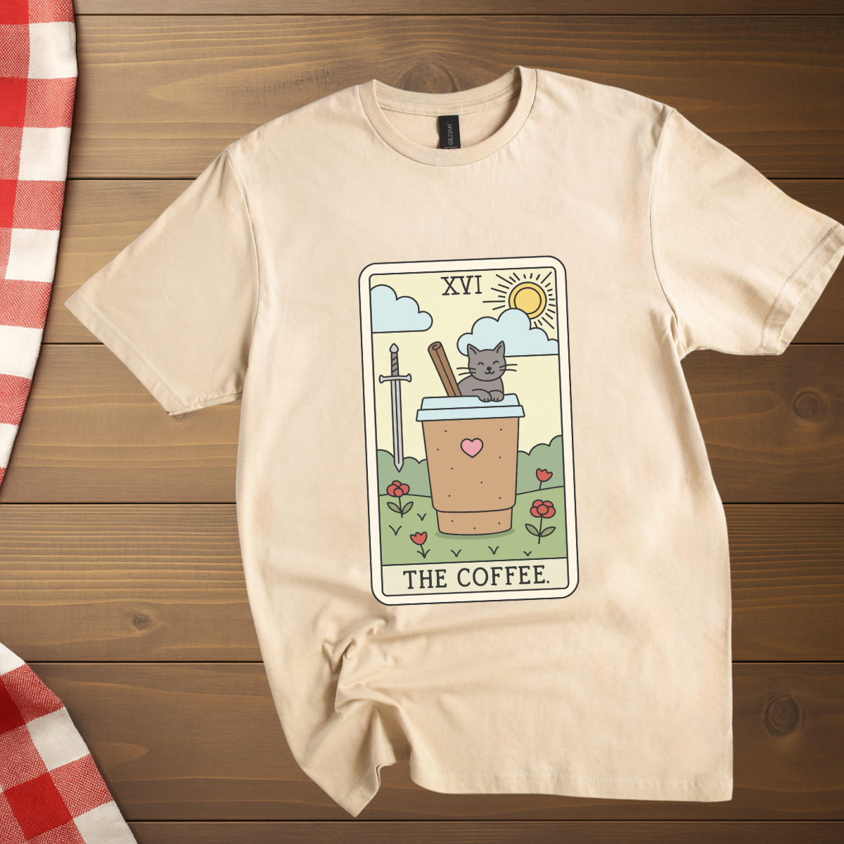 The Coffee Tarot T-Shirt