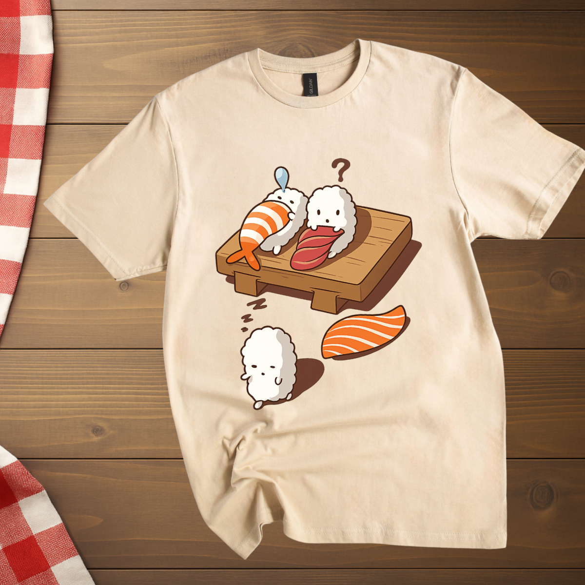 Salmon Nigiri Sushi T-Shirt