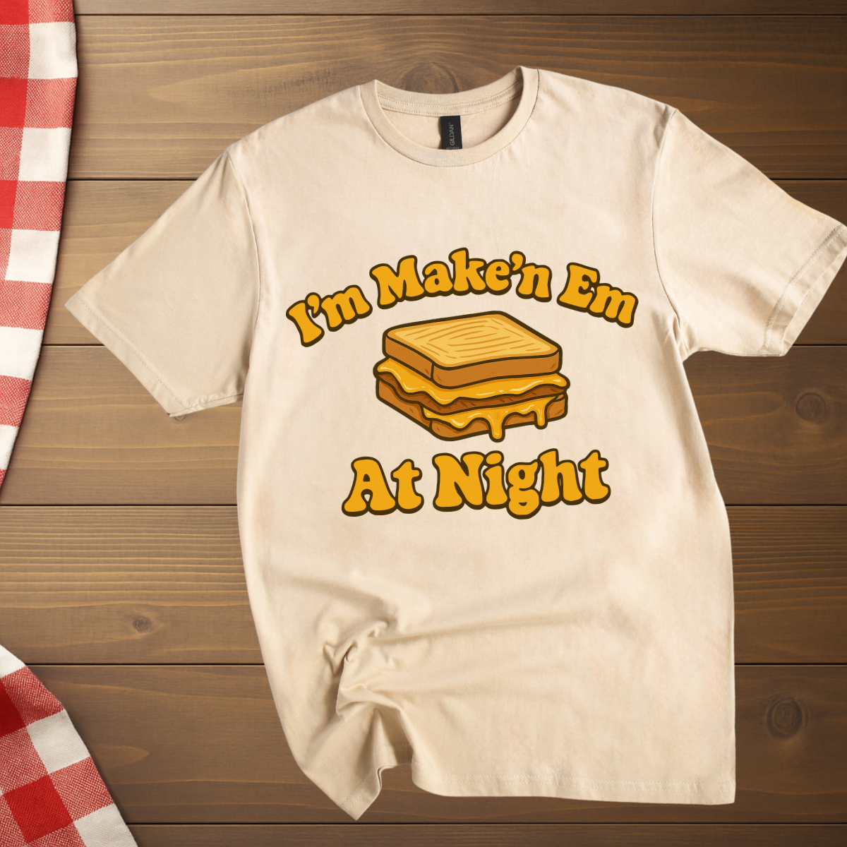 Make'n Em At Night Grilled Cheese T-Shirt