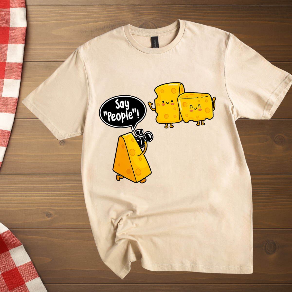 Say People, Cheese T-Shirt