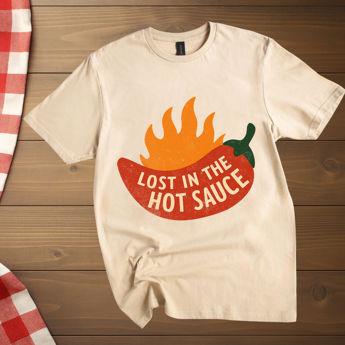 Lost in the hot sauce T-Shirt