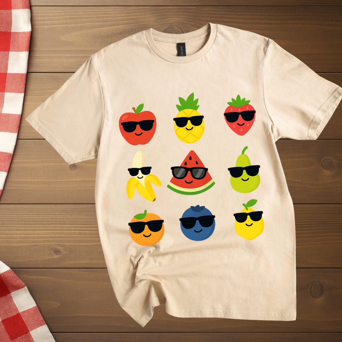 Summer Fruit Crew T-Shirt