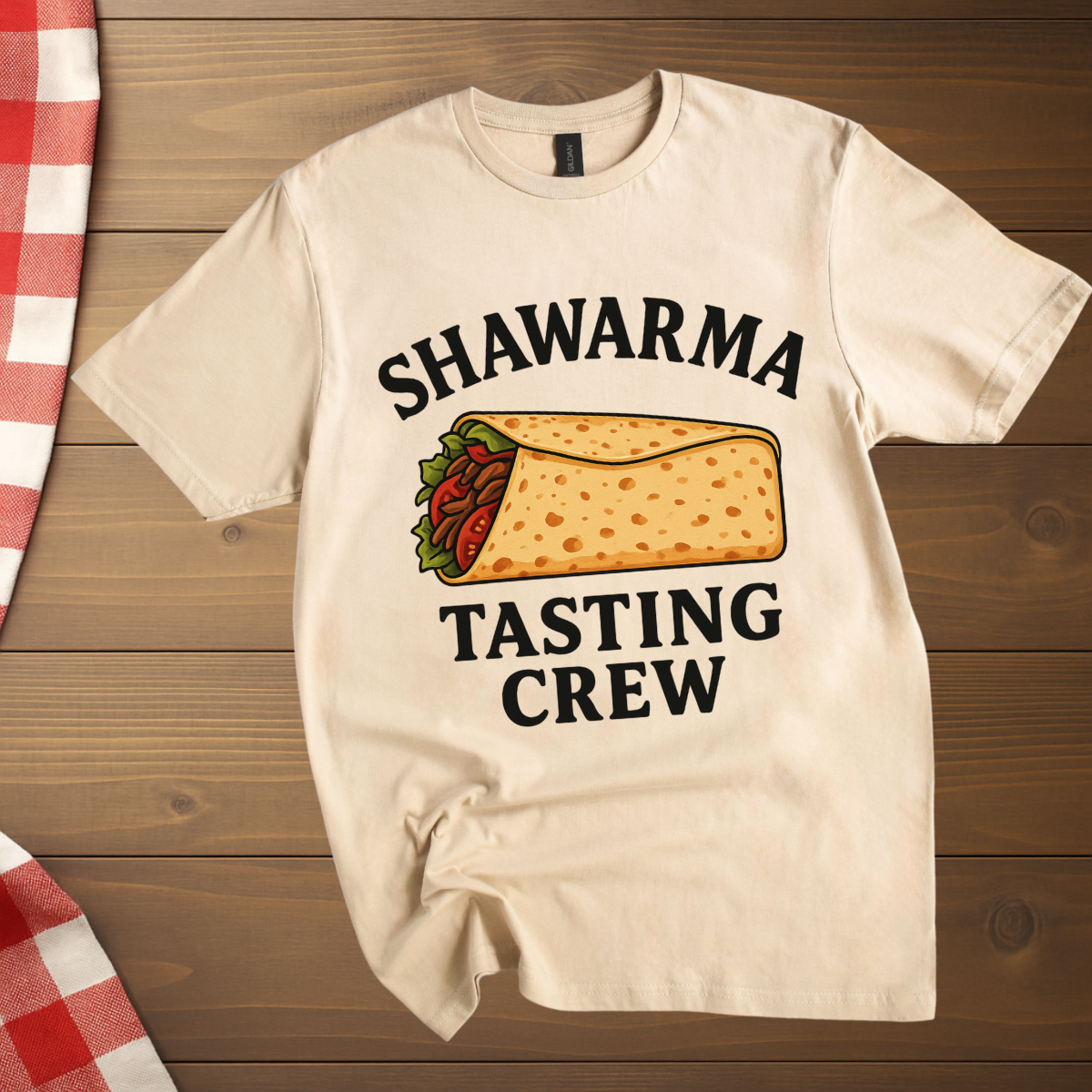 Shawarma tasting crew T-Shirt