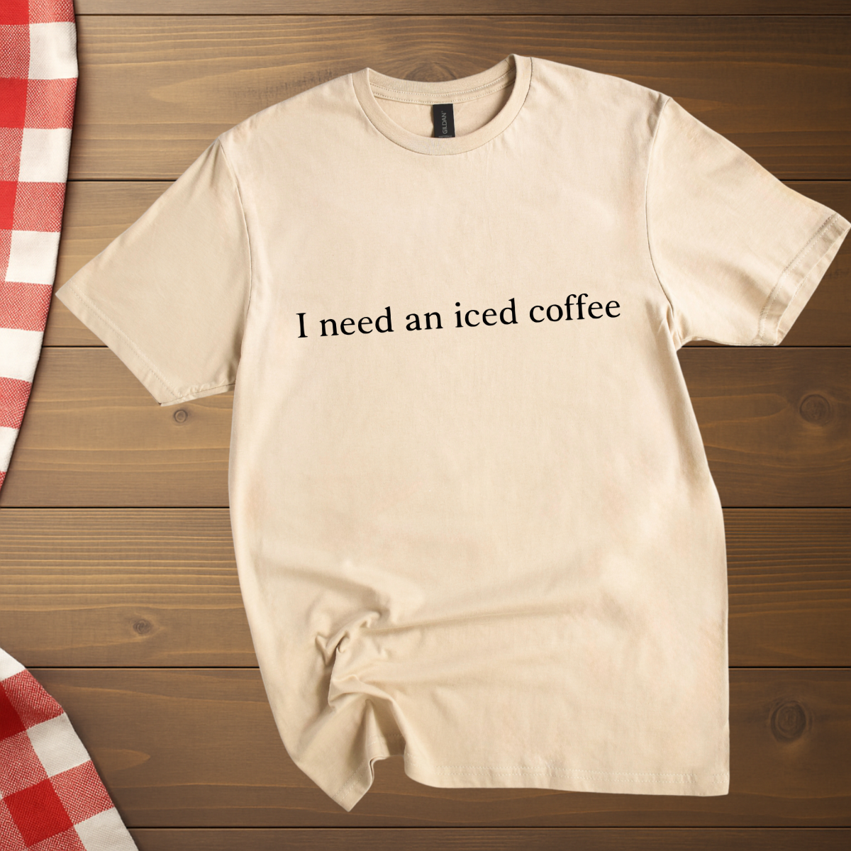 I need an iced coffee T-Shirt