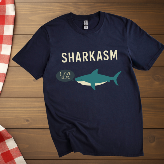 Funny Shark Sarcasm T-Shirt
