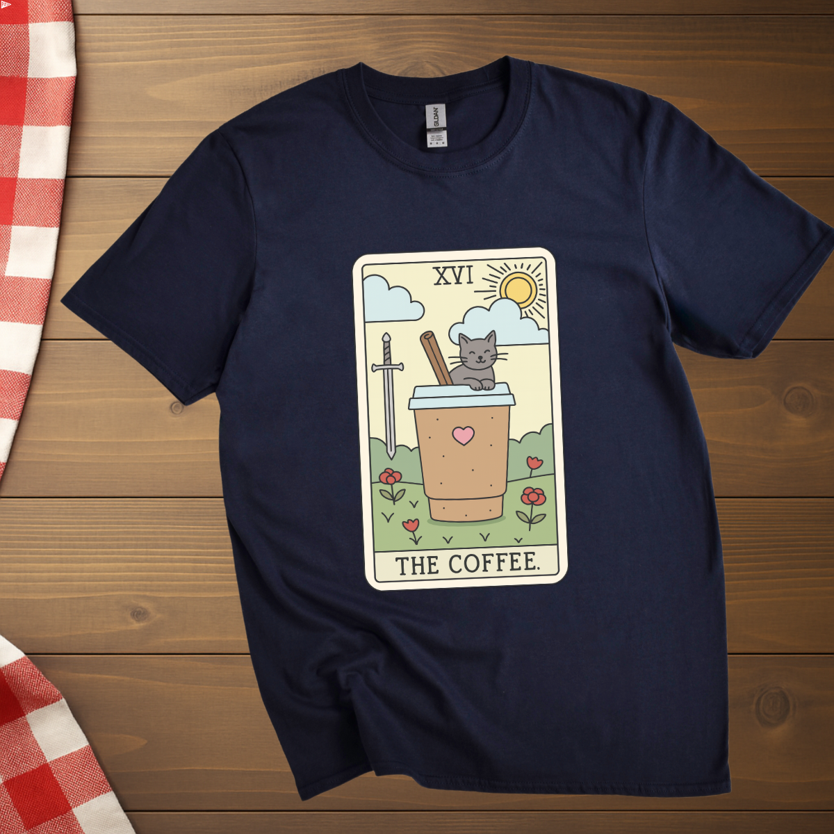 The Coffee Tarot T-Shirt