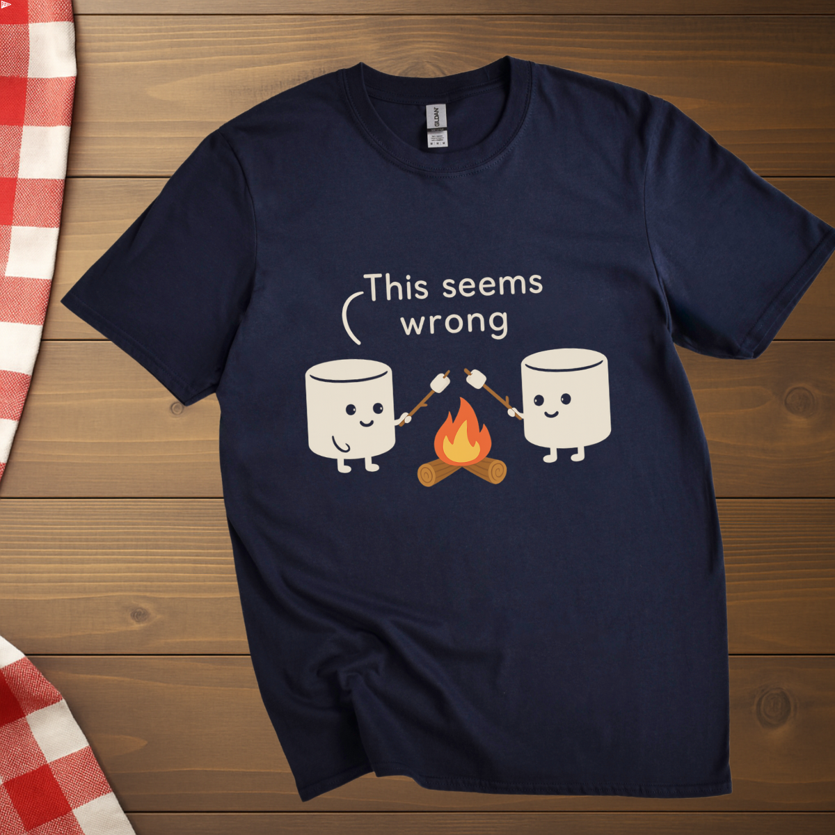 Sarcastic Marshmallow Toasting T-Shirt