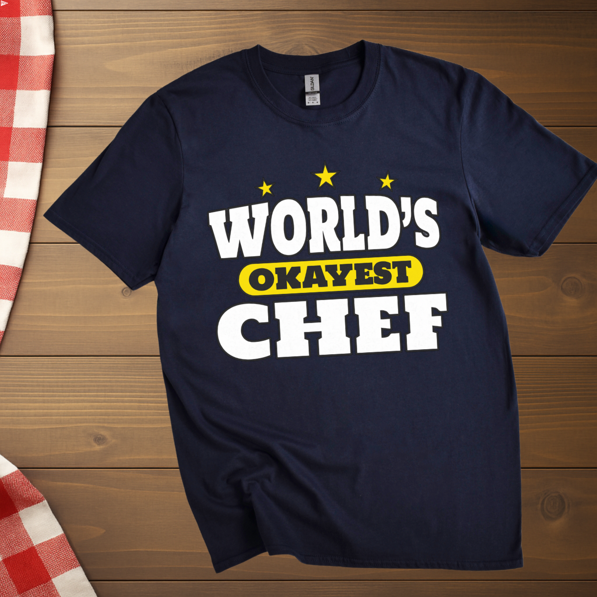 World's Okayest Chef T-Shirt