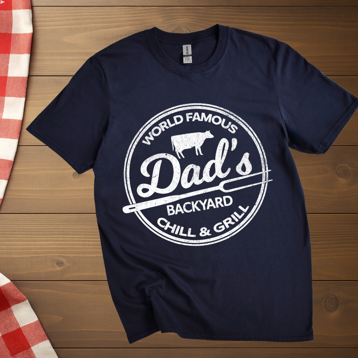 Dad's Backyard Chill & Grill T-Shirt
