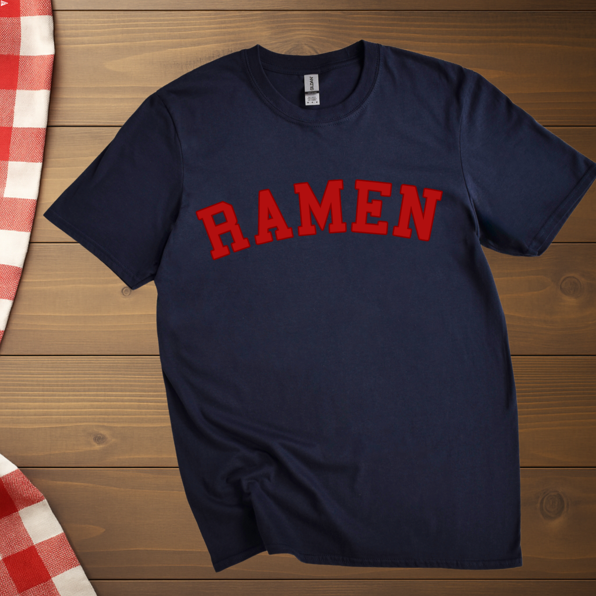 College Style Ramen T-Shirt