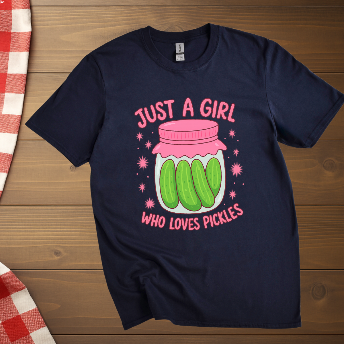 Just a Girl who loves Pickles T-Shirt