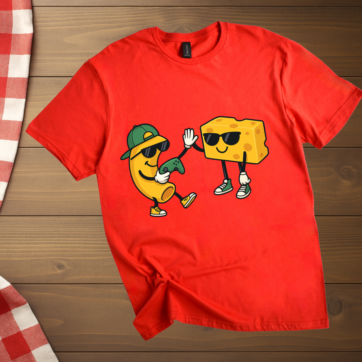 Gaming cool mac and Cheese T-Shirt