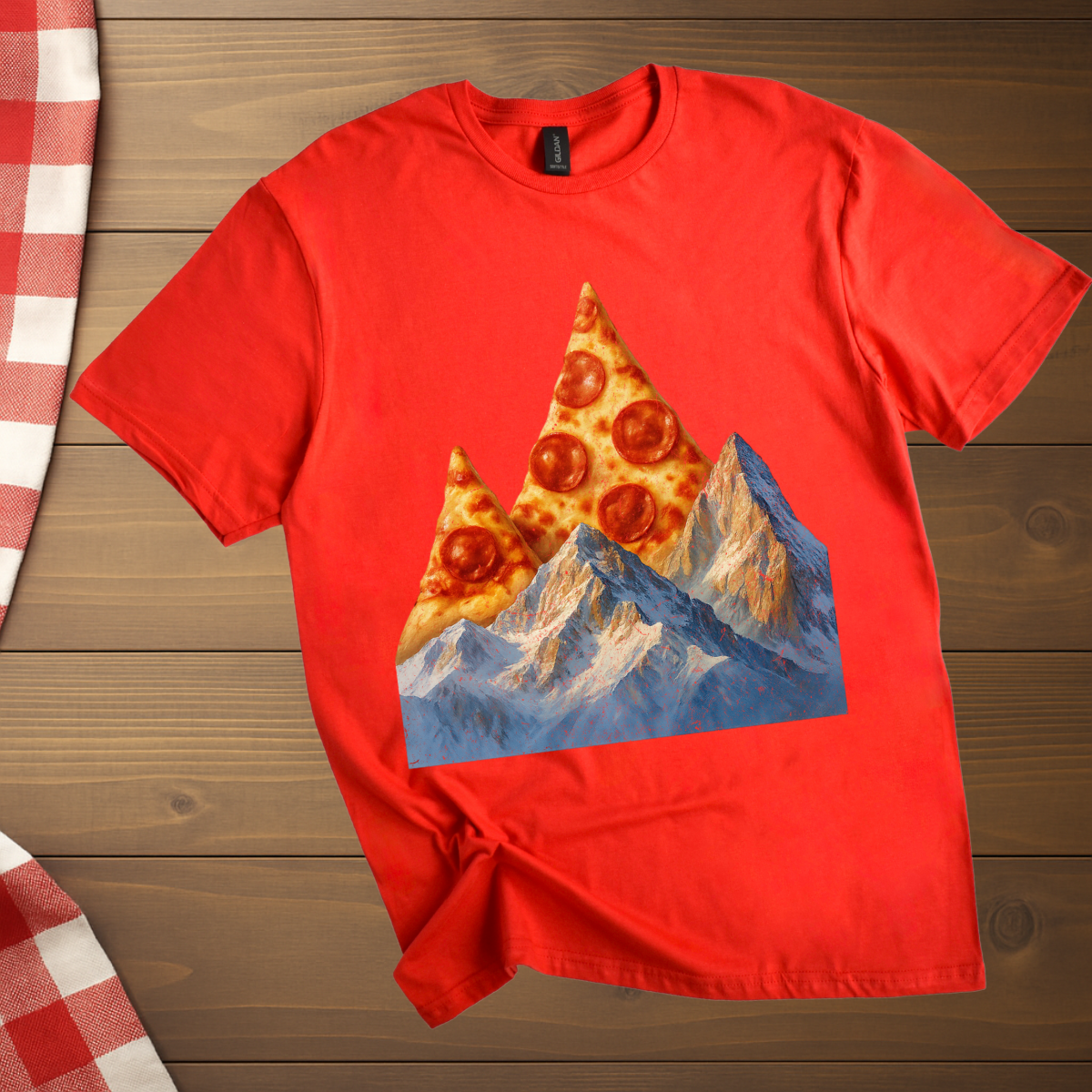 Mount Pizza T-Shirt