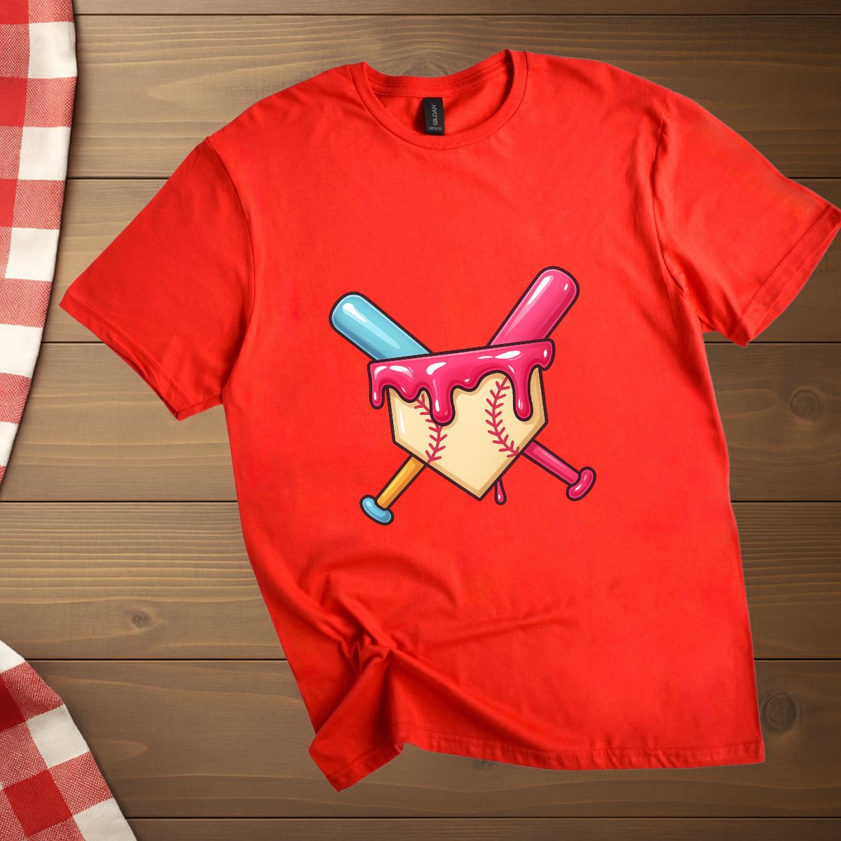 Baseball bats, melting board T-Shirt