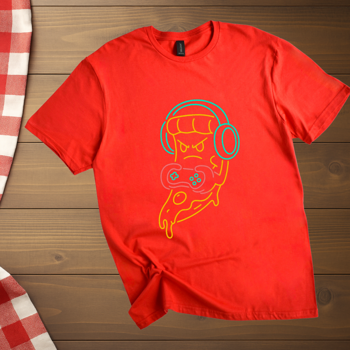 Gaming Pizza T-Shirt
