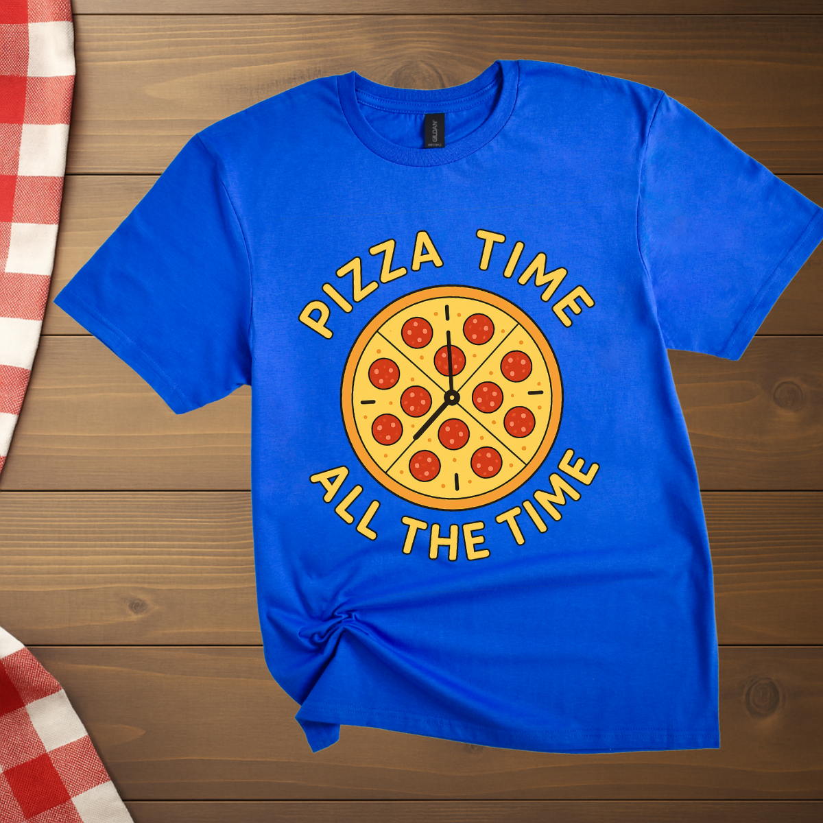 Pizza Time, All the Time! T-Shirt