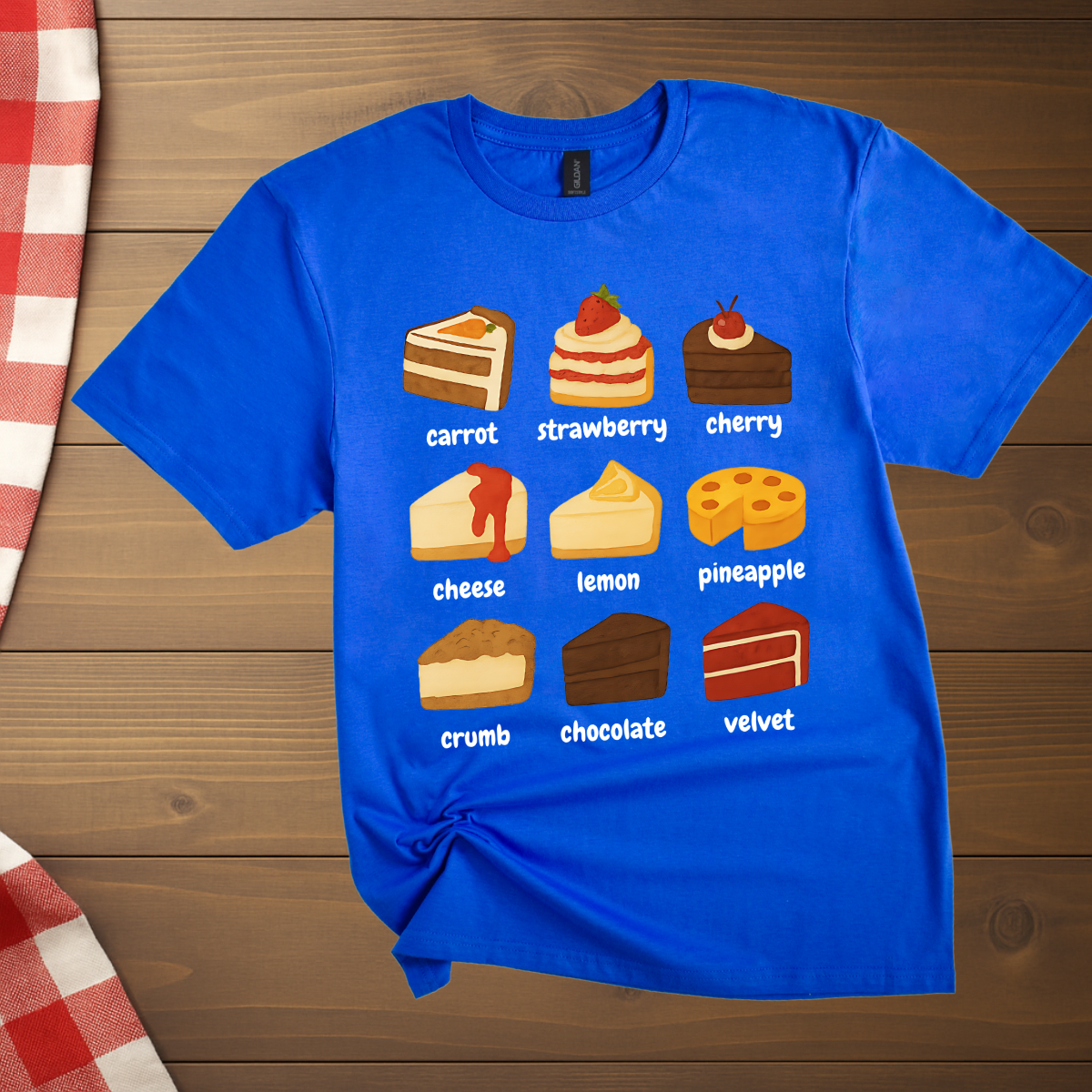 Types of Cake T-Shirt