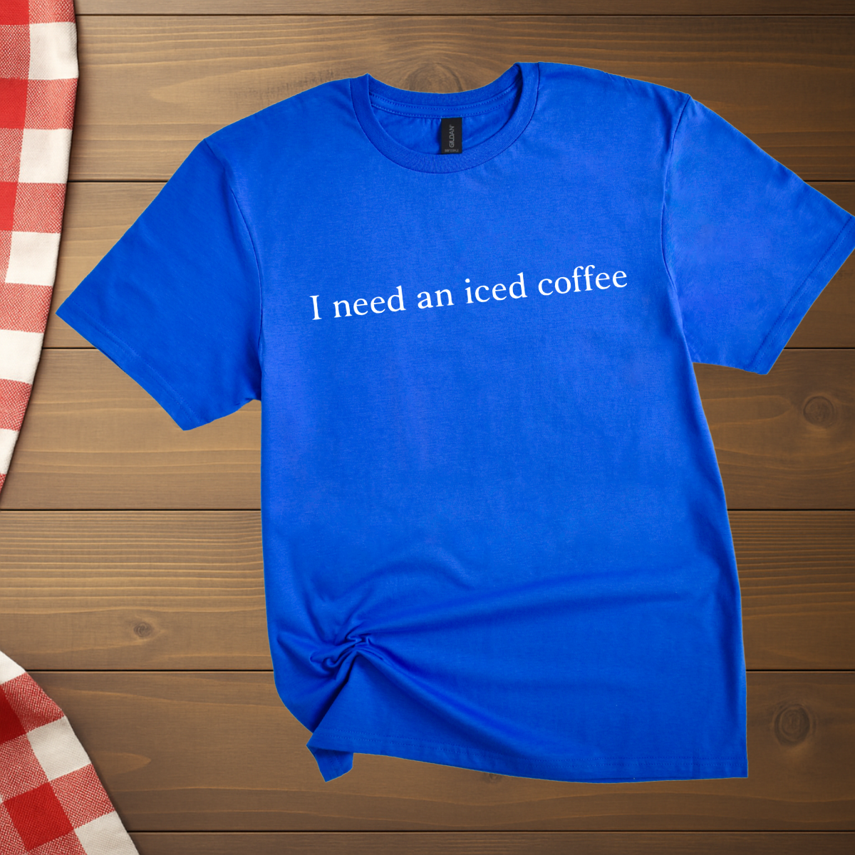 I need an iced coffee T-Shirt