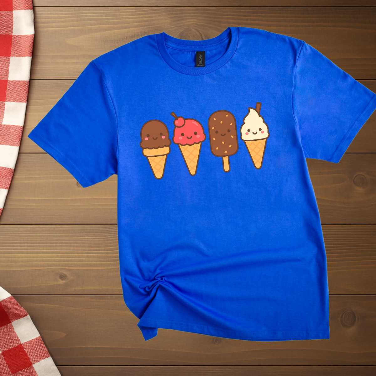 Ice cream Cold Crew T-Shirt