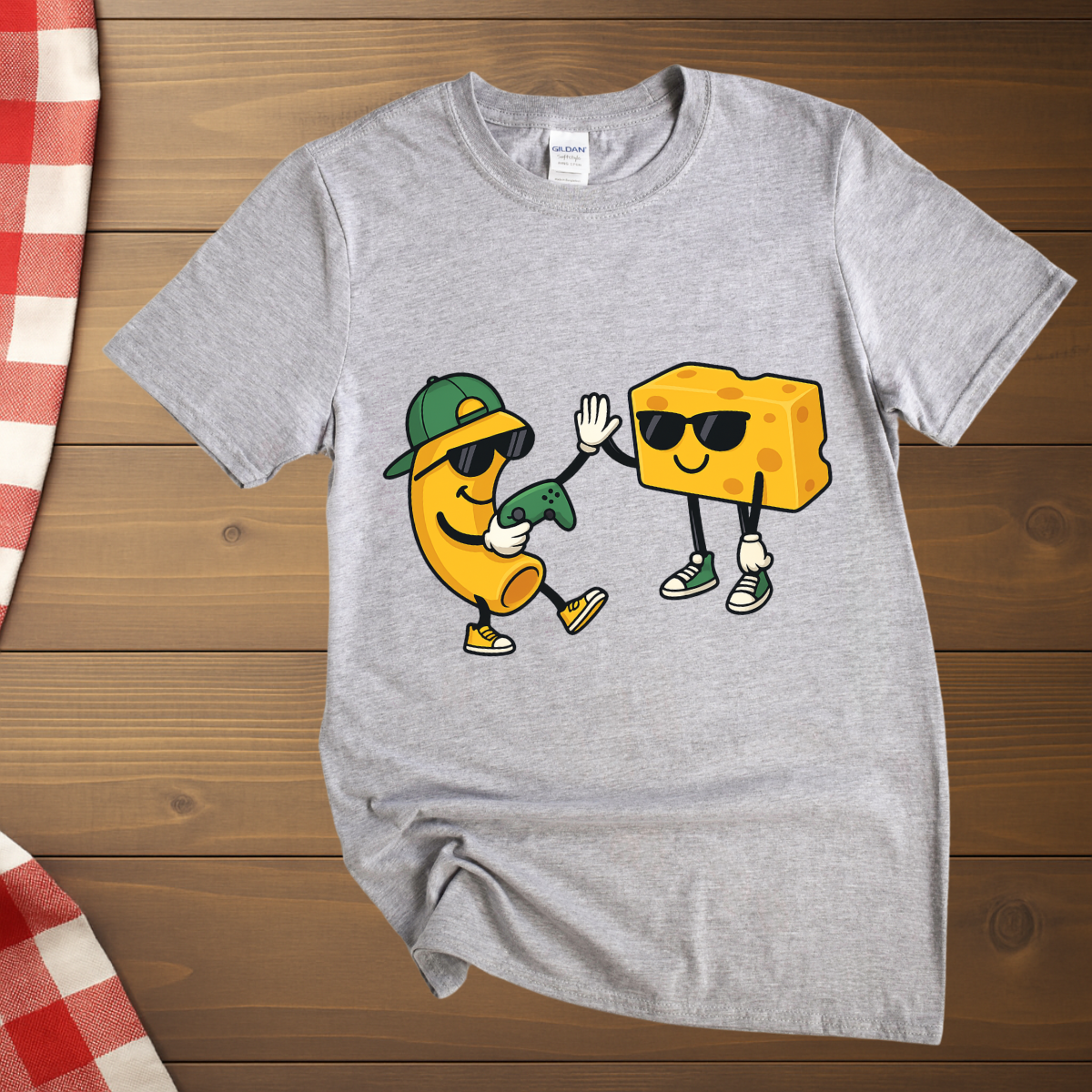 Gaming cool mac and Cheese T-Shirt
