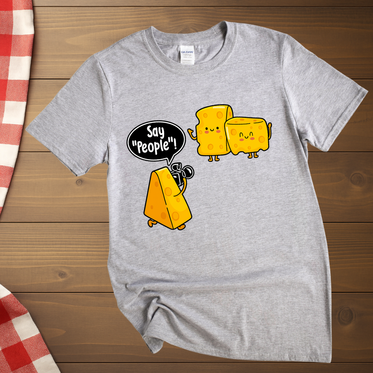 Say People, Cheese T-Shirt