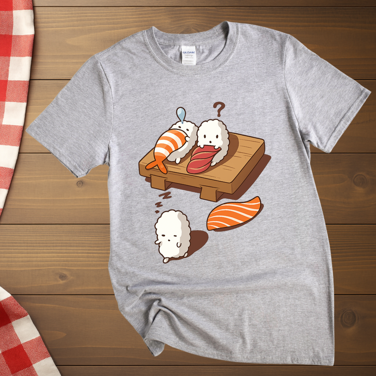 Salmon Nigiri Sushi T-Shirt