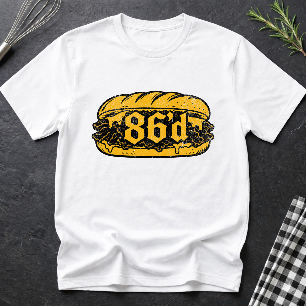 86'd, Philly Cheesesteak T-Shirt