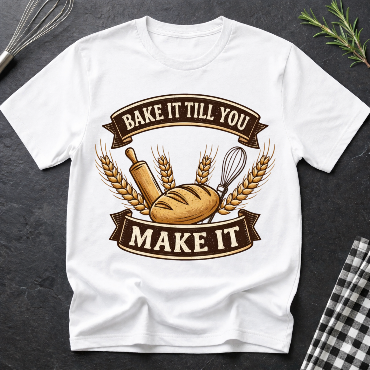 Bake it till you make it, Baker T-Shirt