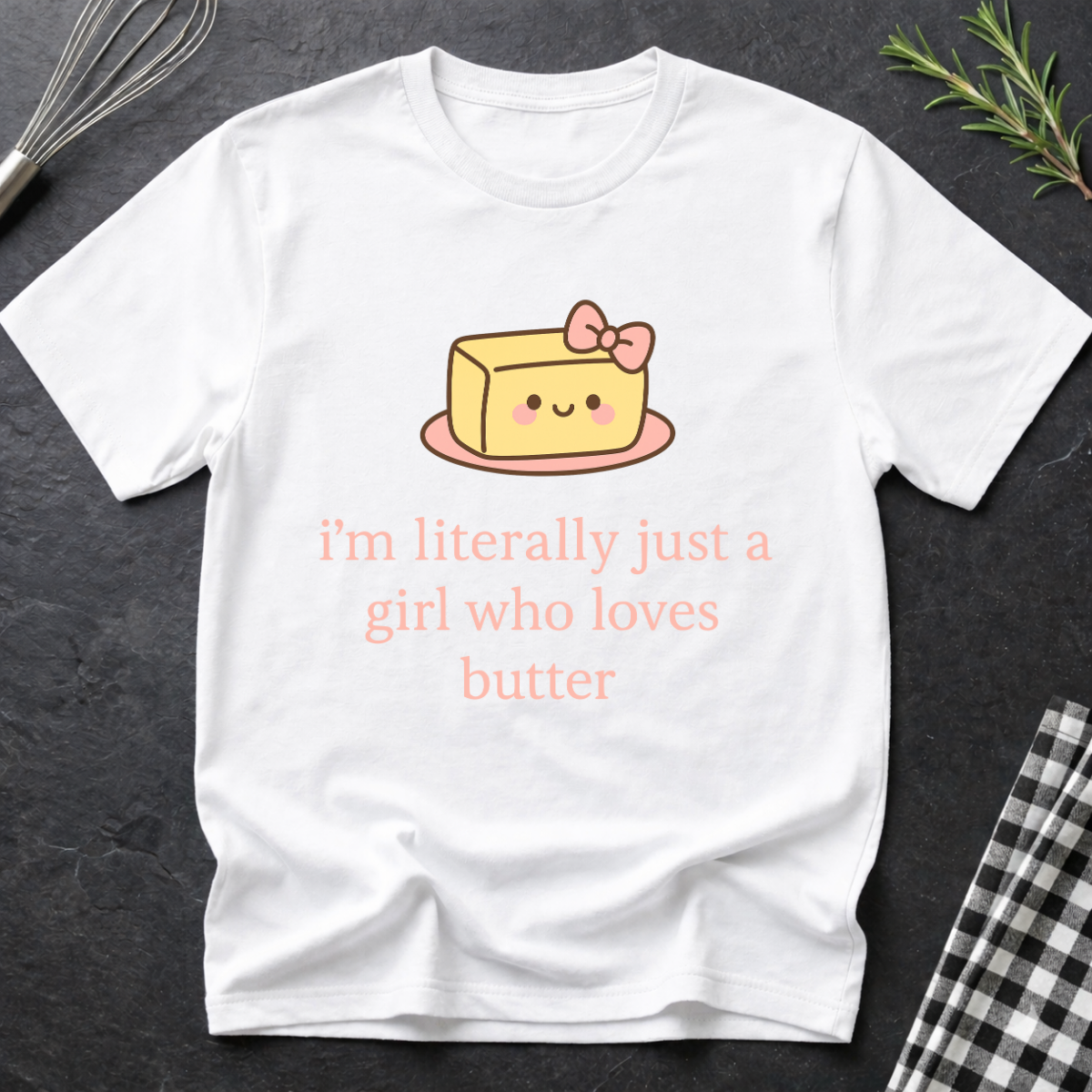 Butter Lover Girl T-Shirt