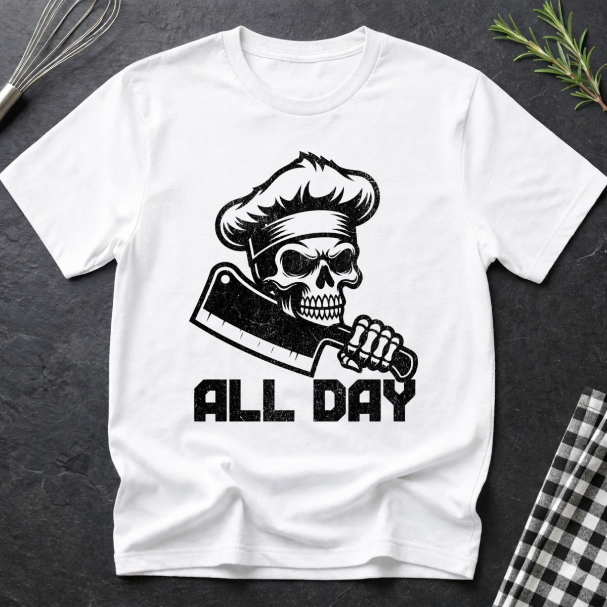 All Day Skeleton T-Shirt