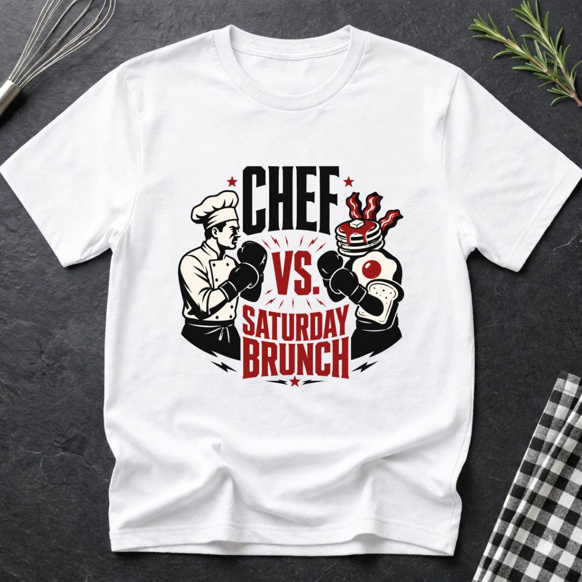 Chef vs Saturday Brunch T-Shirt