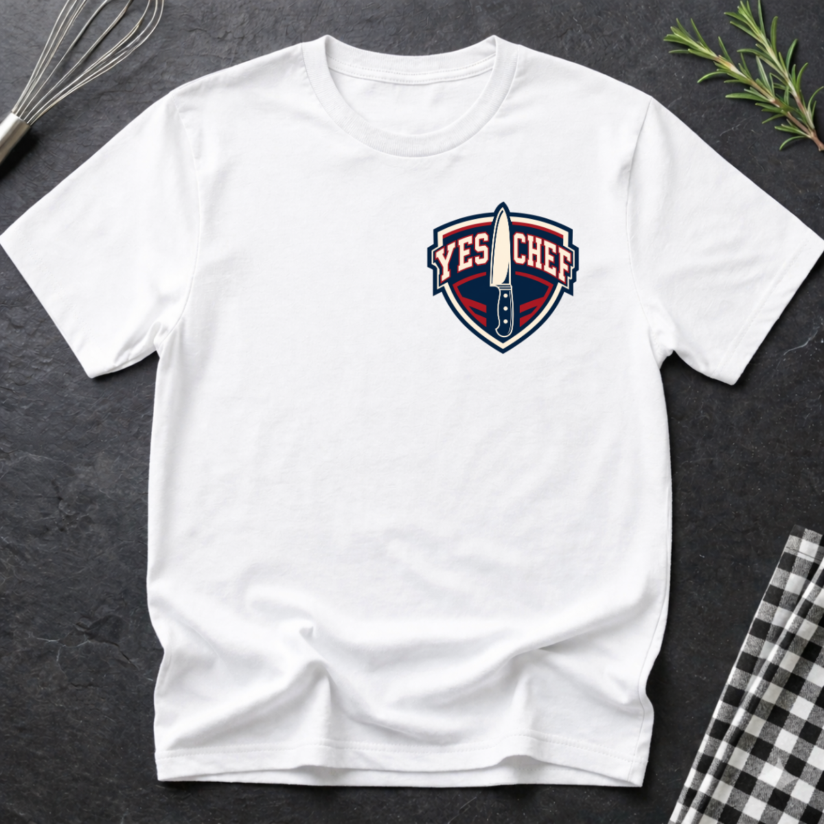 Yes Chef Emblem T-Shirt