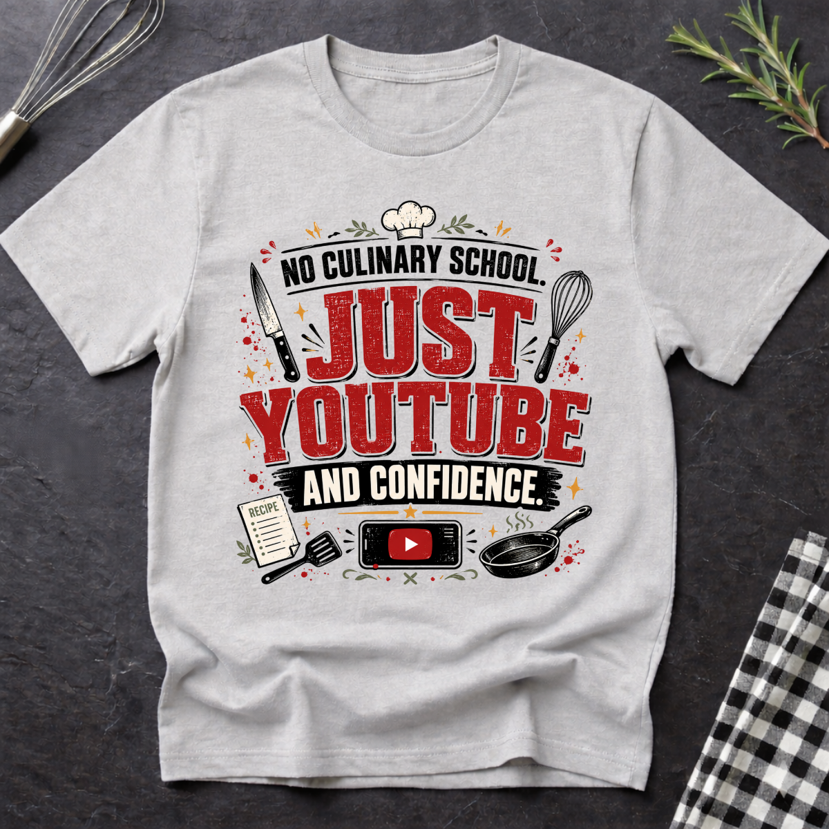 Just Youtube and Confidence T-Shirt