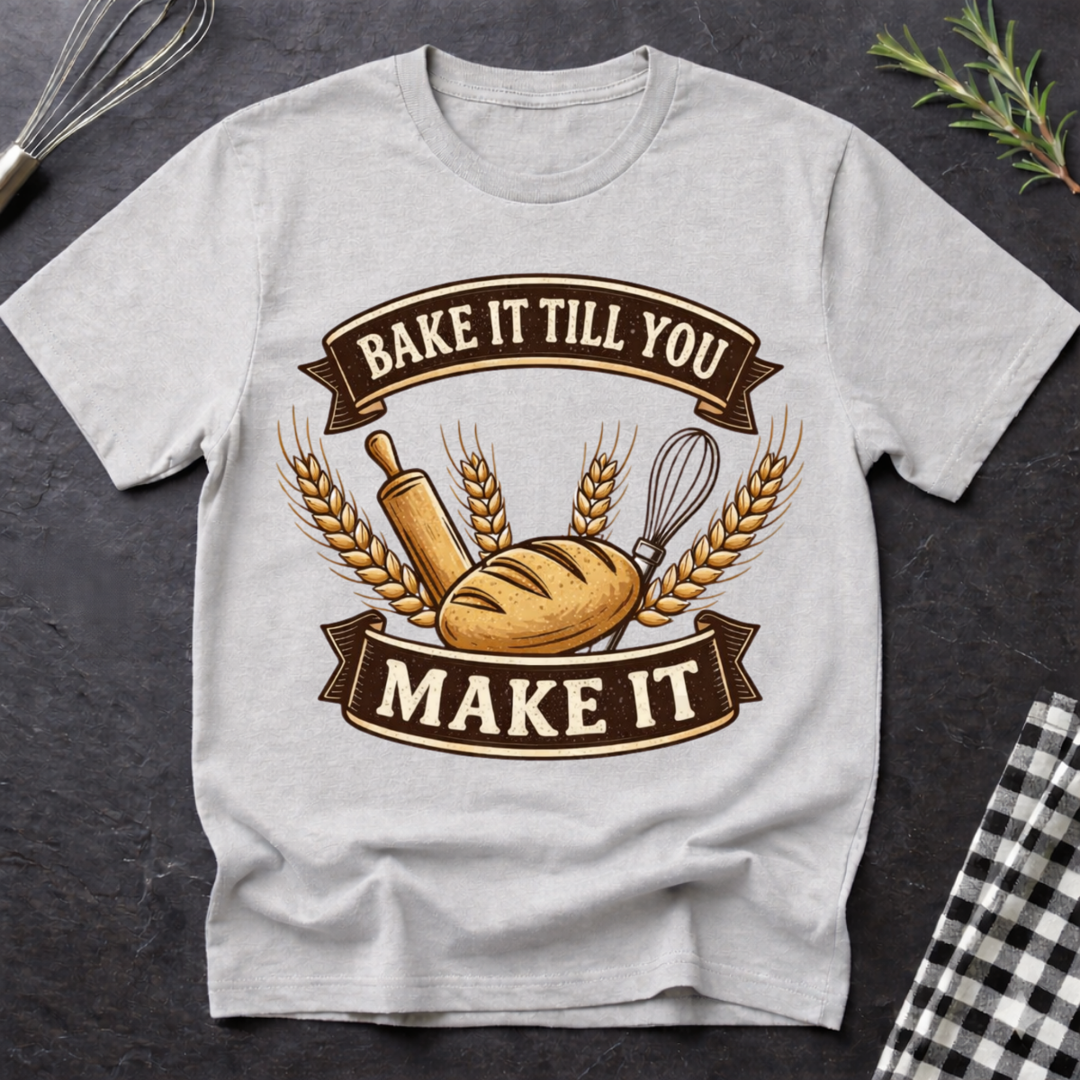 Bake it till you make it, Baker T-Shirt