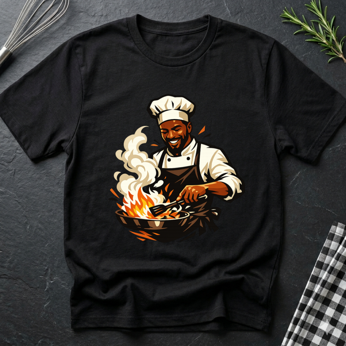 Black Chef T-Shirt