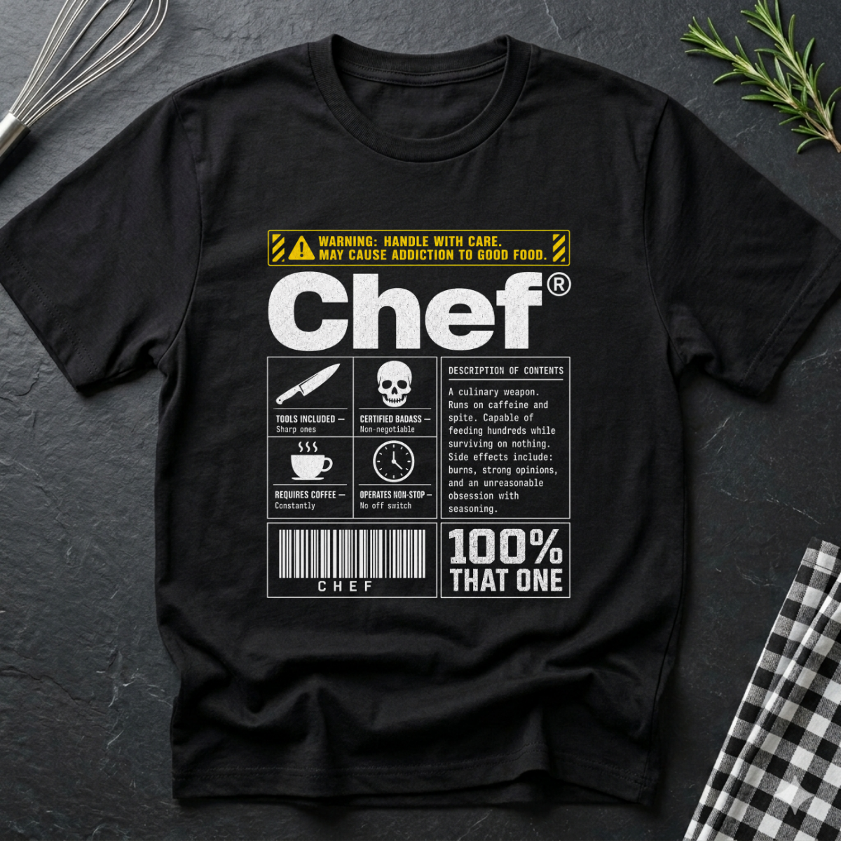 Chef Facts T-Shirt