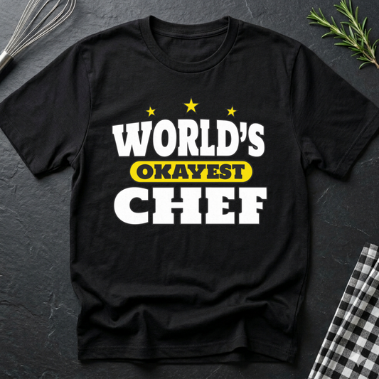 World's Okayest Chef T-Shirt