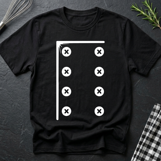 Funny Chef's Button T-Shirt